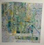 Paris city map: clues to the labyrinth, no II