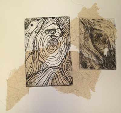 Artist's cards with flipsides: no 1 (Kunstenaarskaarte met albei kante: 1)