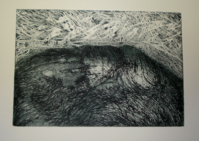 Berg van water en ink (Mountain of water and ink)