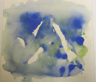 Monotypes: colour studies