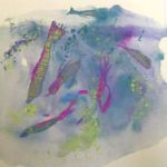 Monotypes: colour studies
